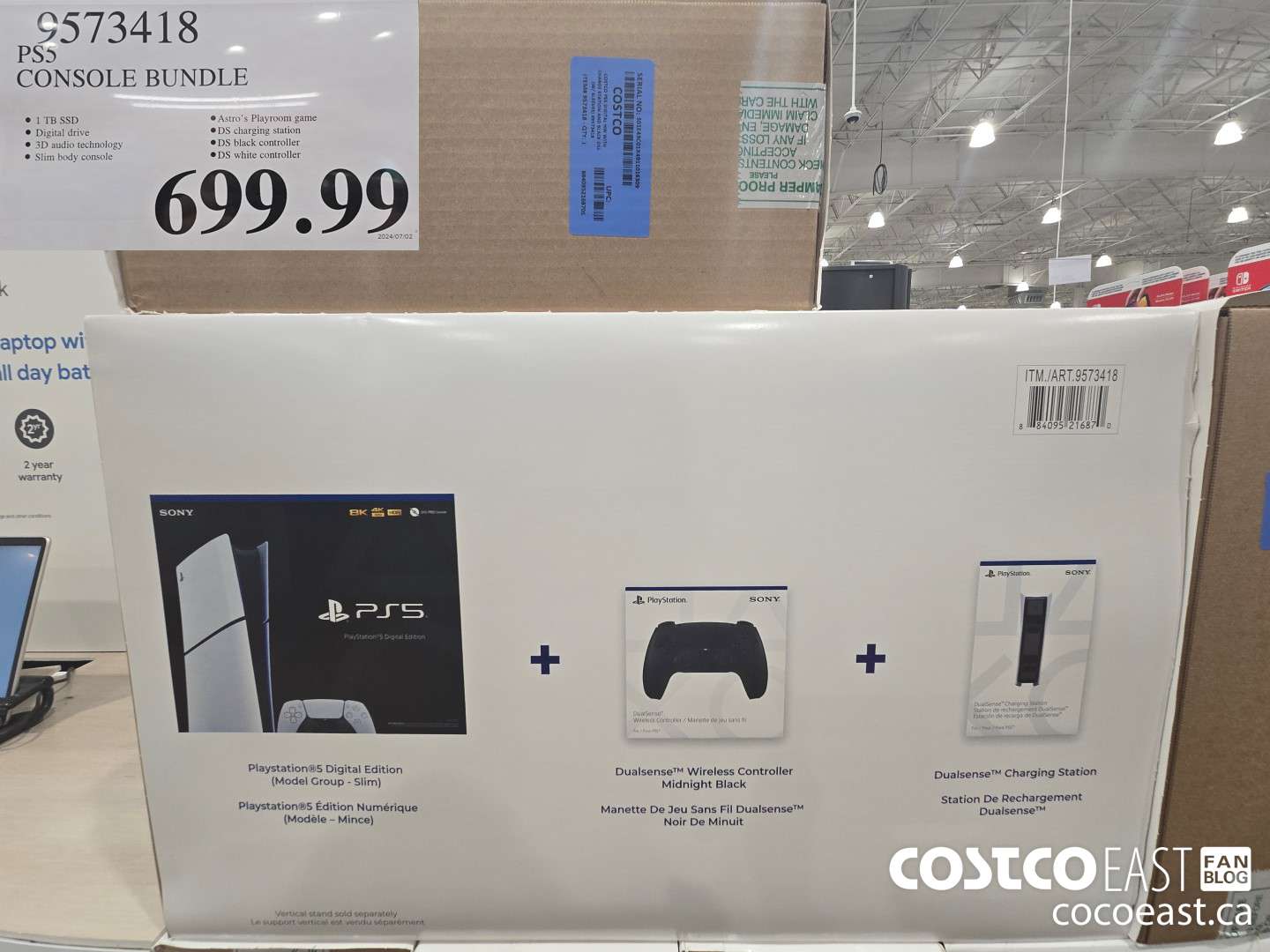 9573418 PS5 CONSOLE BUNDLE $699.99
