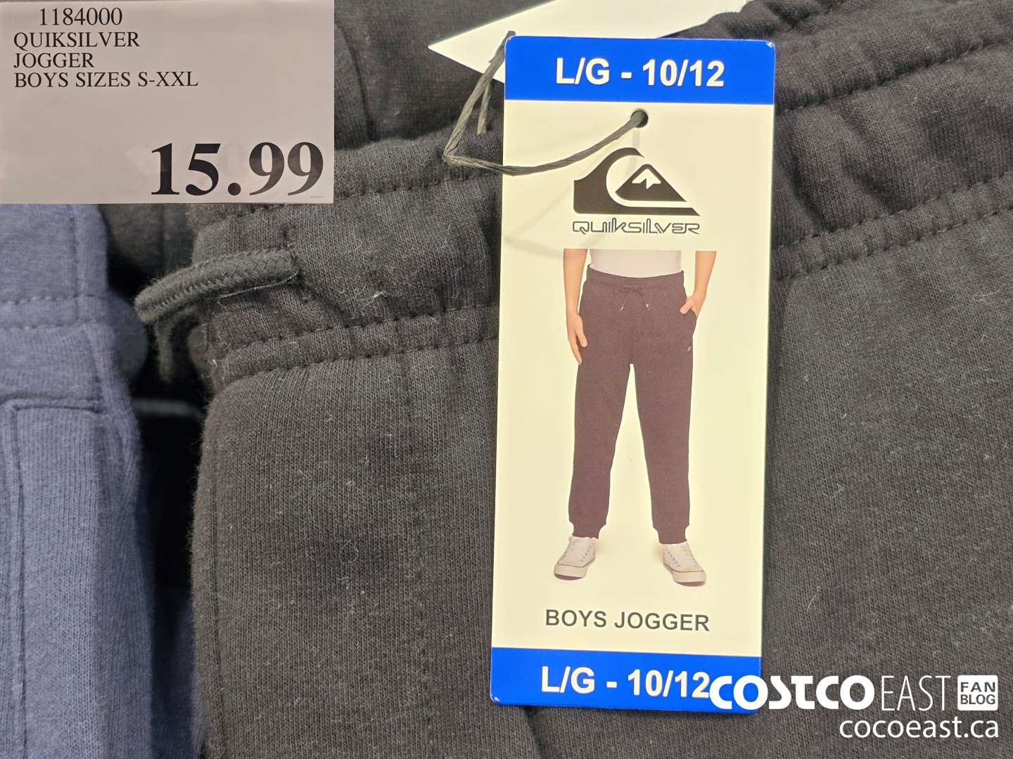 1184000 QUIKSILVER JOGGER BOYS SIZES S-XXL $15.99