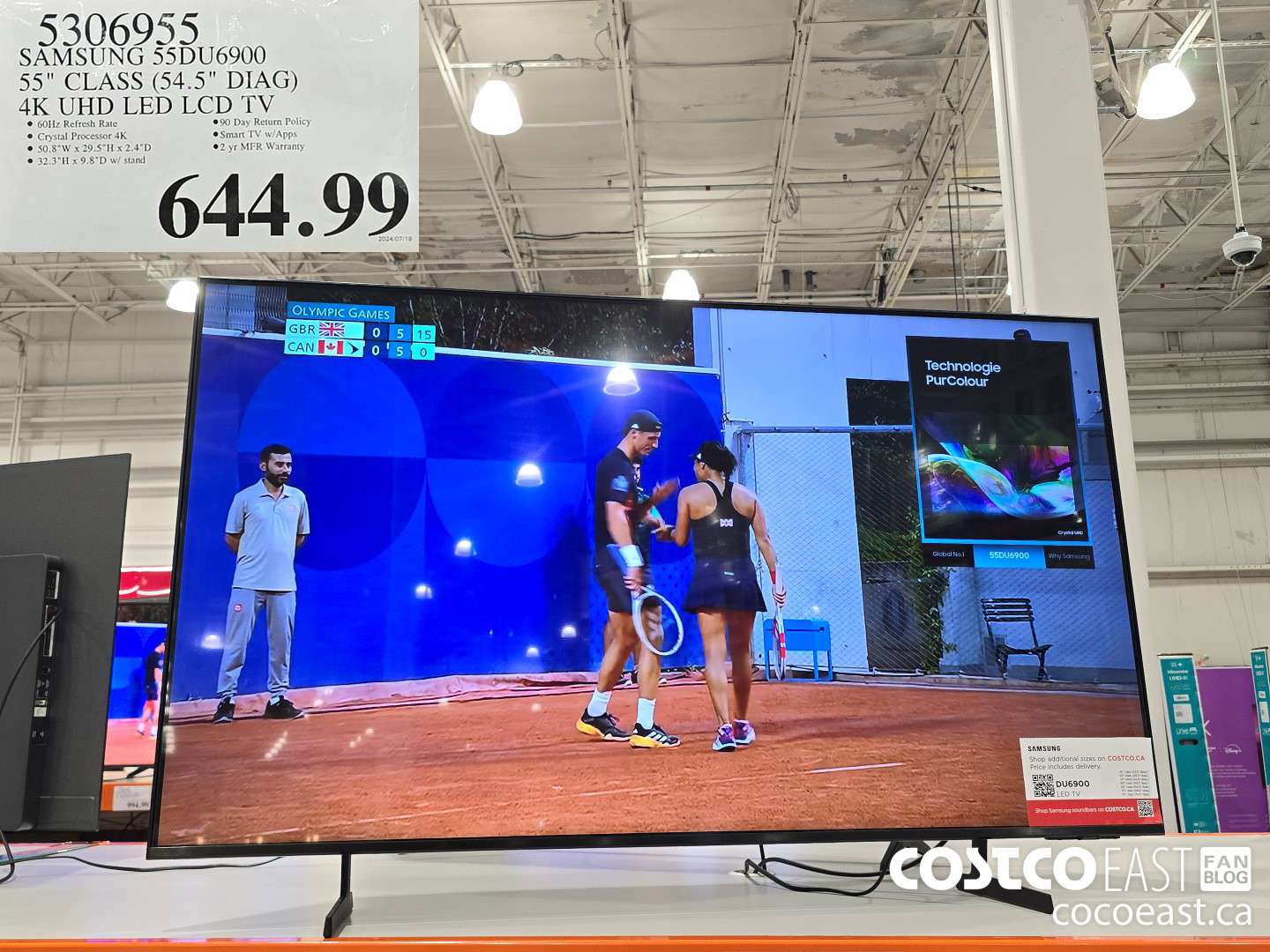 5306955 SAMSUNG 55DU6900 55