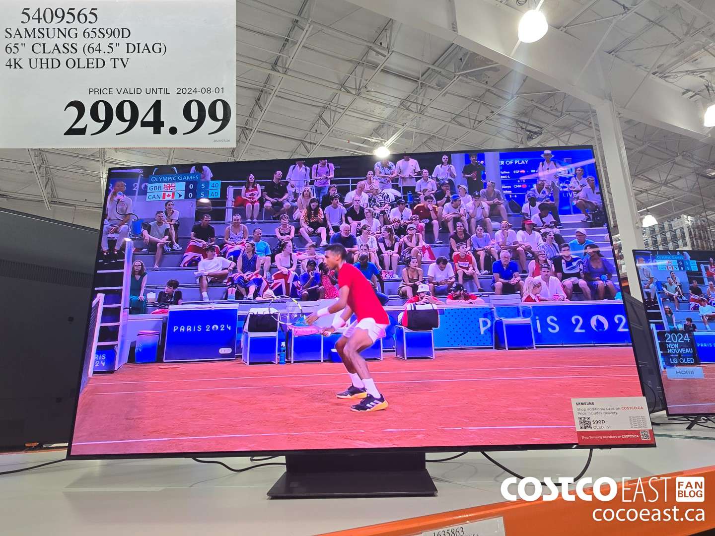 5409565 SAMSUNG 65S90D 65