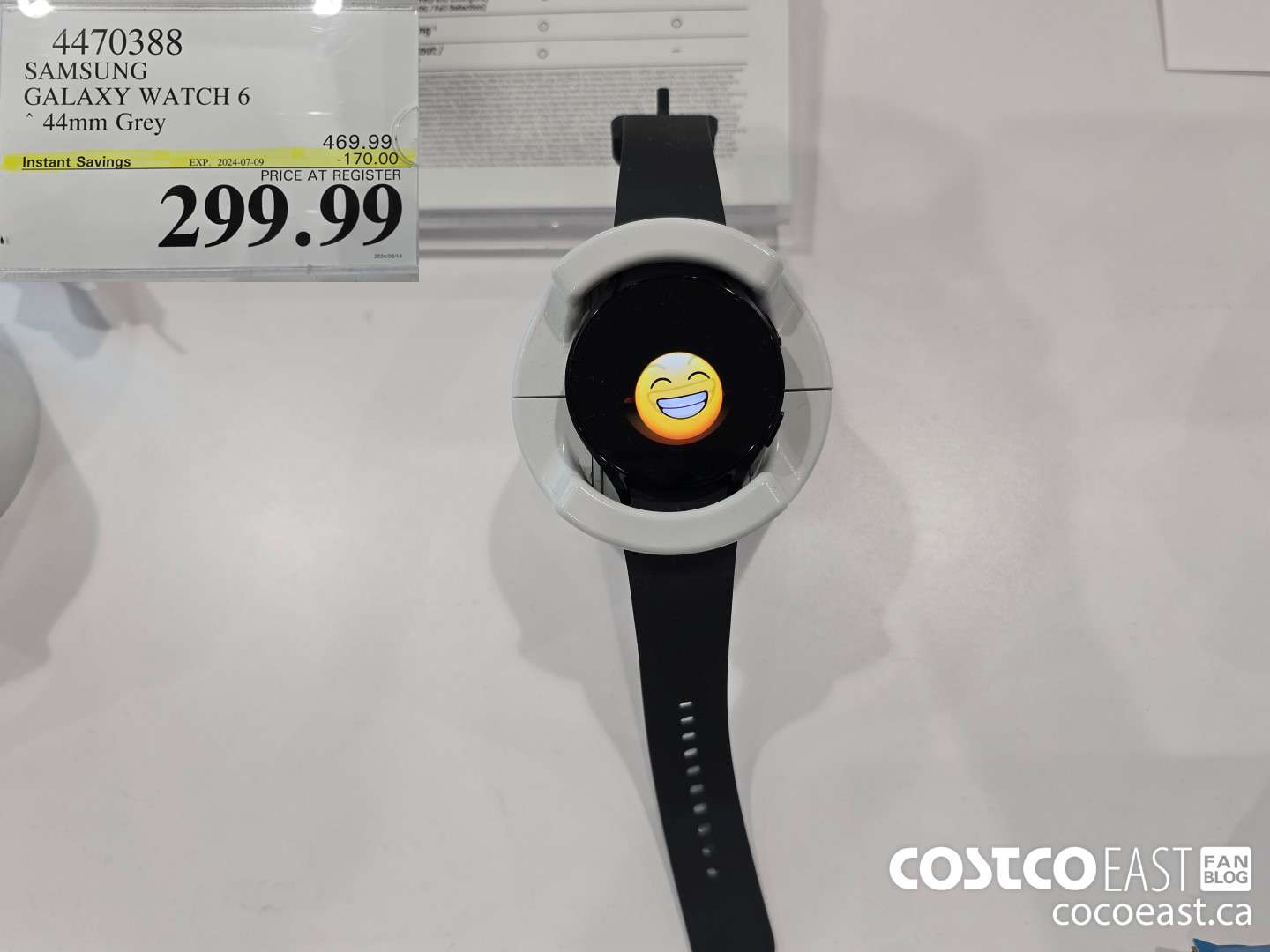 4470388 SAMSUNG GALAXY WATCH 6 44mm Grey ($170.00 INSTANT SAVINGS EXPIRES ON 2024-07-09) $299.99