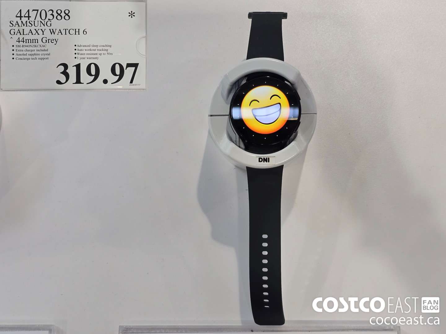 4470388 SAMSUNG GALAXY WATCH 6 44mm Grey $319.97