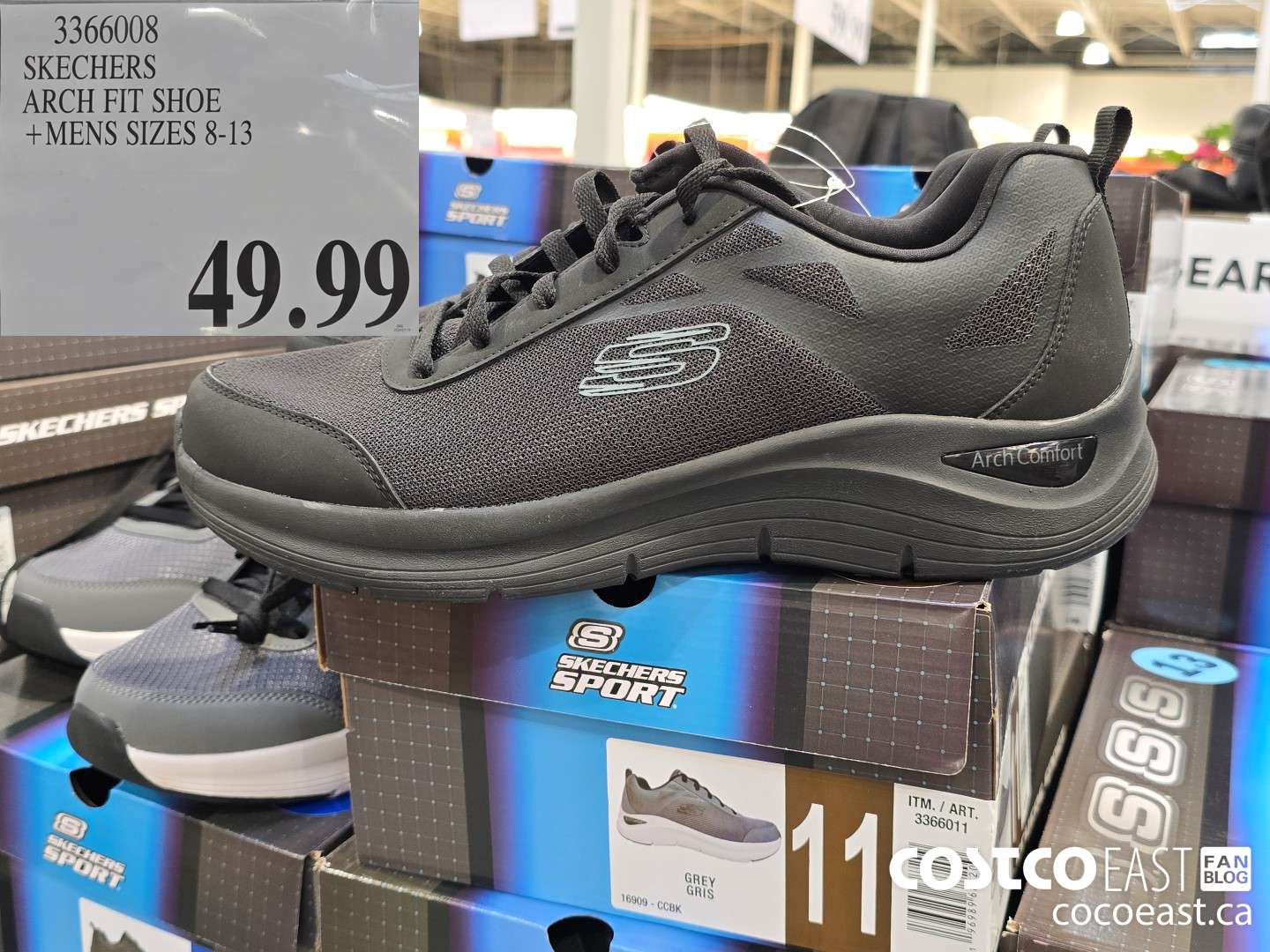 3366008 SKECHERS ARCH FIT SHOE +MENS SIZES 8-13 $49.99