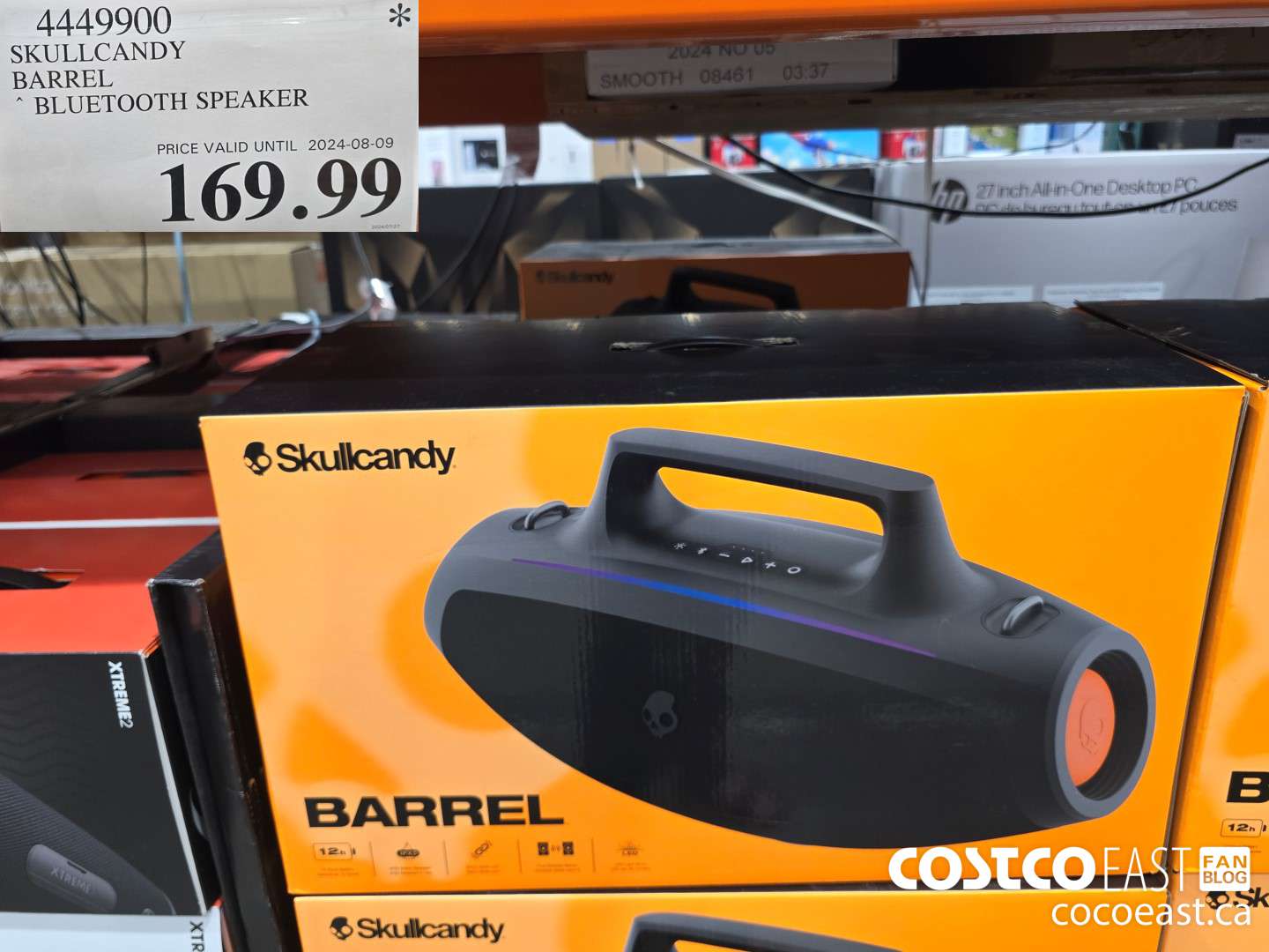 4449900 SKULLCANDY BARREL ~ BLUETOOTH SPEAKER $169.99