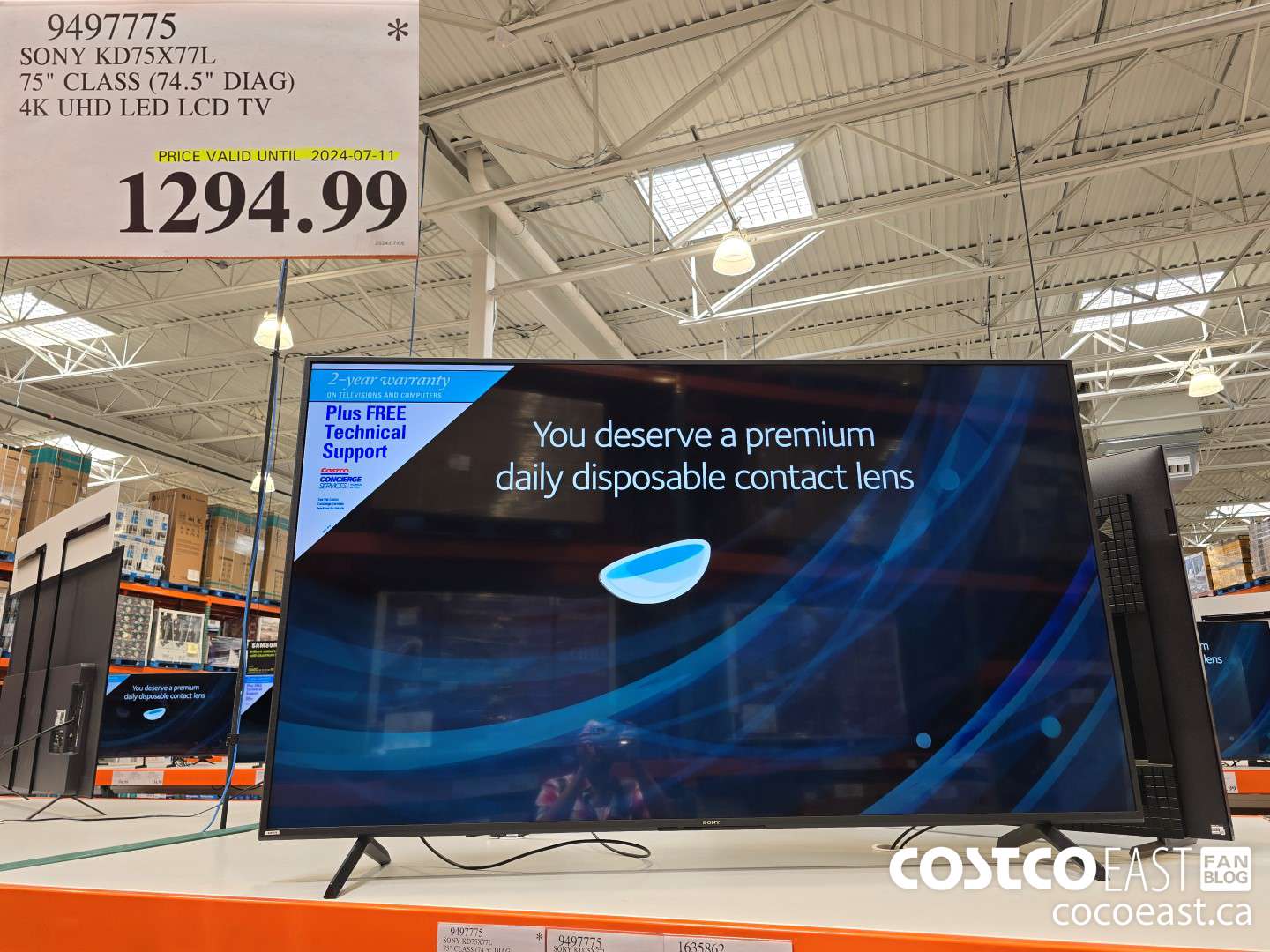 9497775 SONY KD75X77L 75