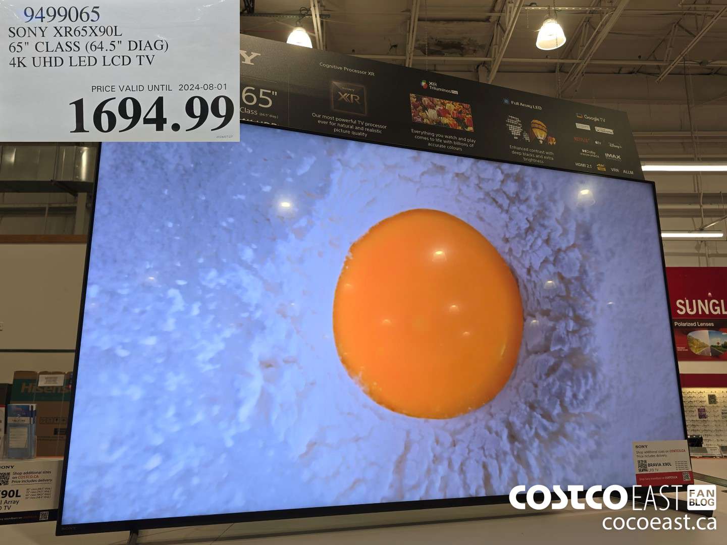 9499065 SONY XR65X90L 65