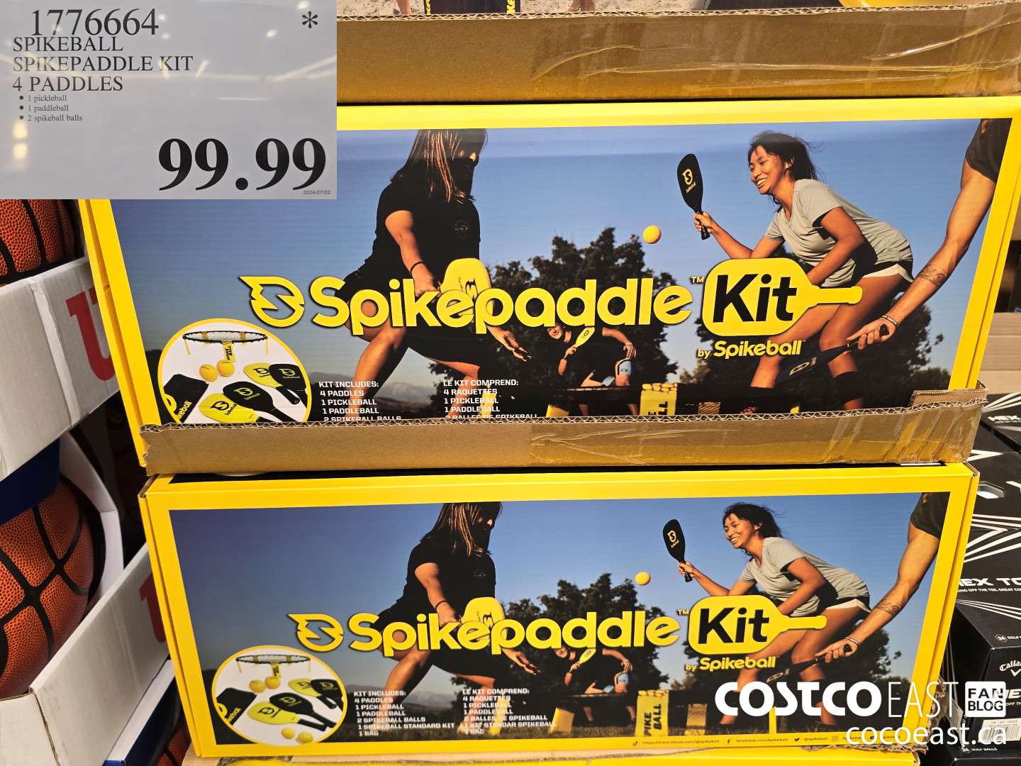 1776664 SPIKEBALL SPIKEPADDLE KIT 4 PADDLES $99.99