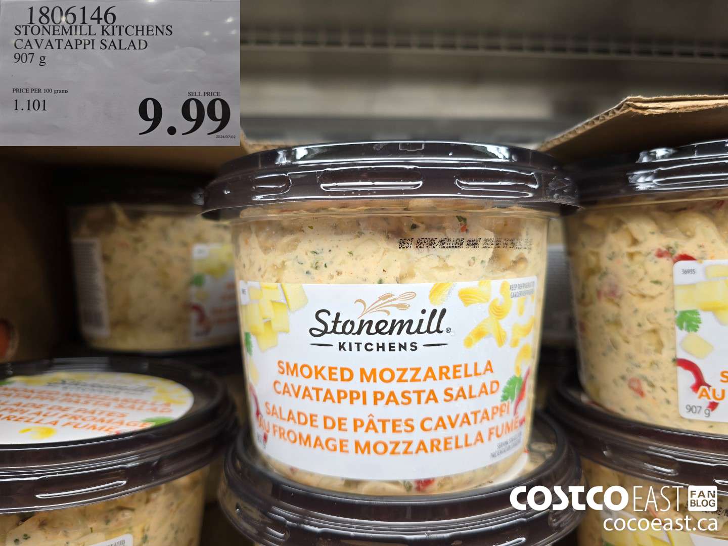1806146 STONEMILL KITCHENS CAVATAPPI SALAD 907 G $9.99