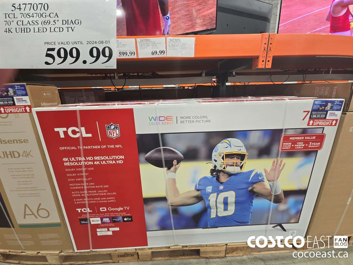 5477070 TCL 70S470G-CA 70