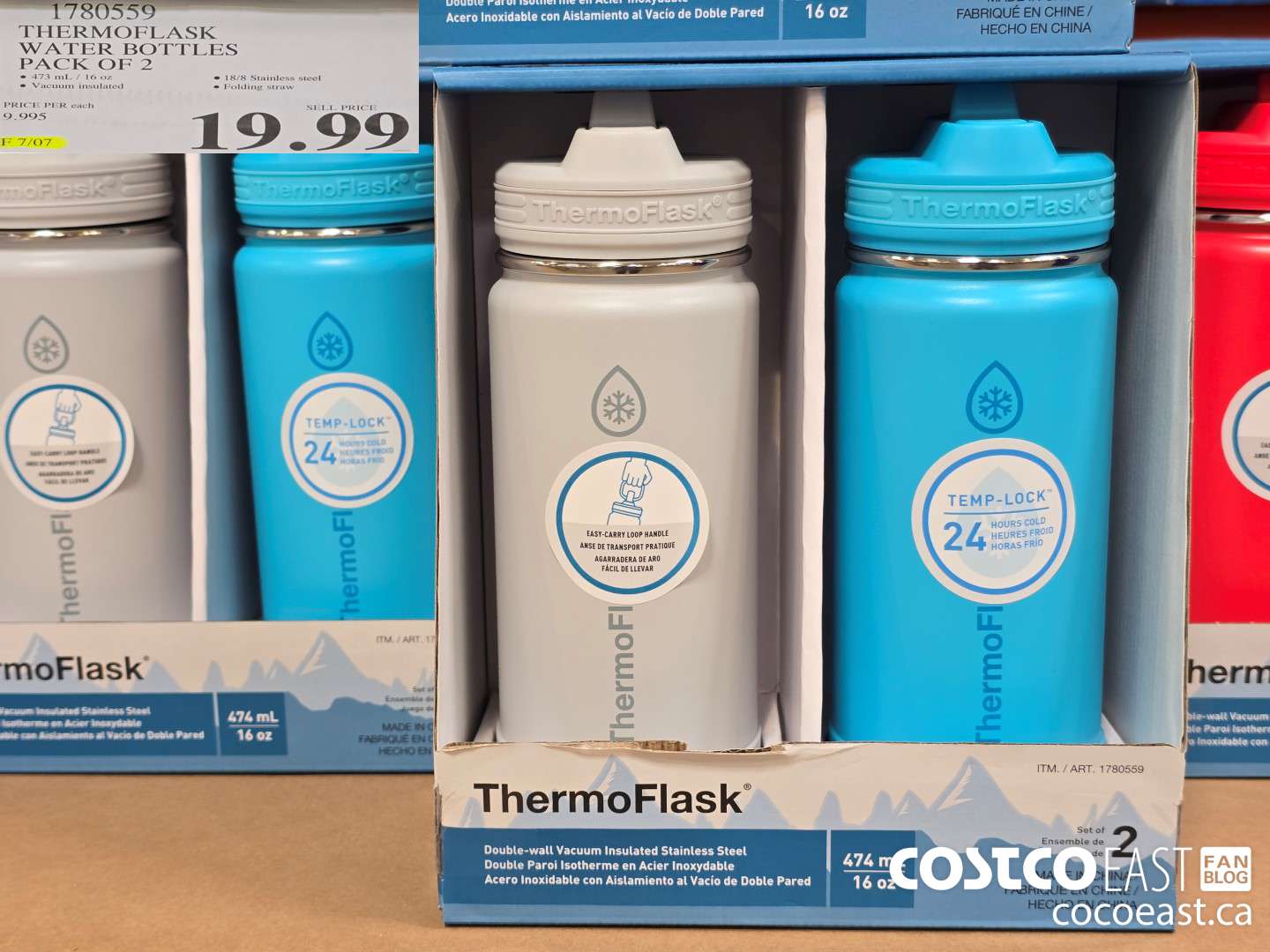 1780559 THERMOFLASK WATER BOTTLES PACK OF 2 $19.99