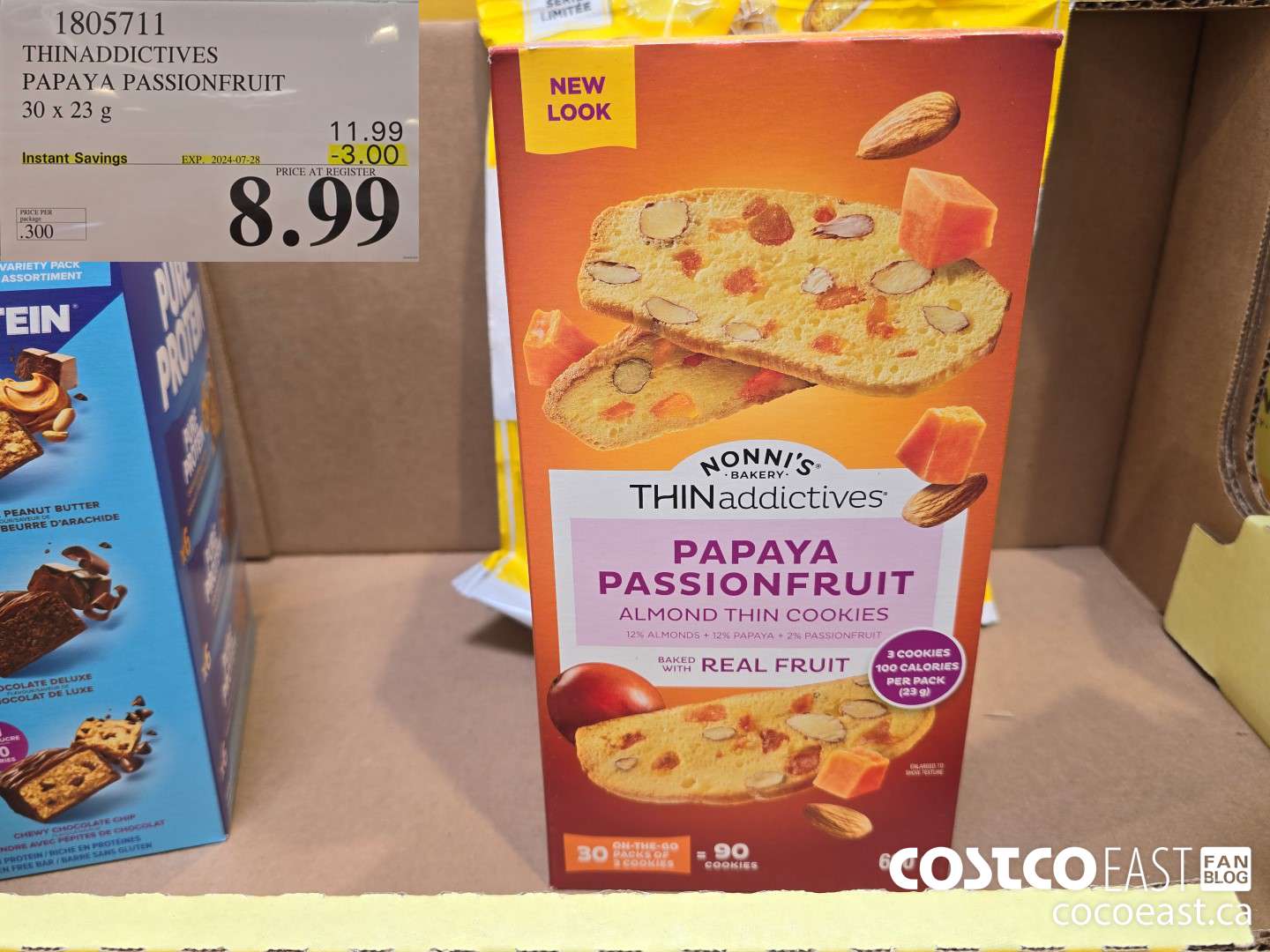 1805711 THINADDICTIVES PAPAYA PASSIONFRUIT 30 x 23 g ($3.00 INSTANT SAVINGS EXPIRES ON 2024-07-28) $8.99