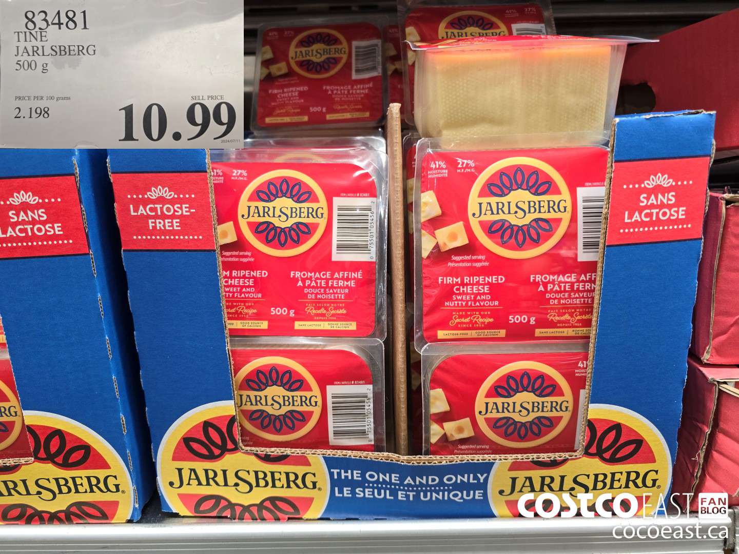 83481 TINE JARLSBERG 500G $10.99