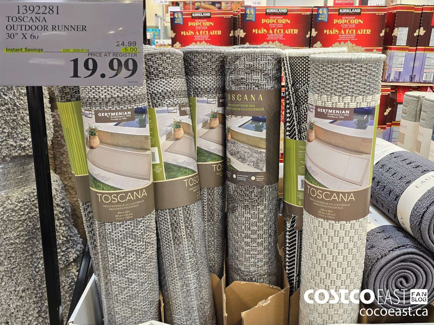 1392281 TOSCANA OUTDOOR RUNNER 30