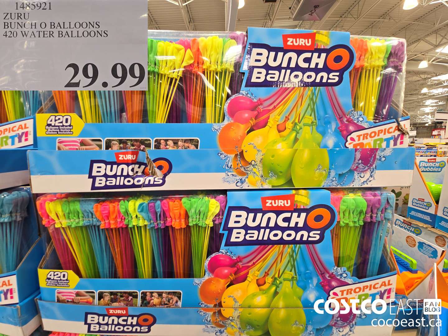 1445921 ZURU BUNCH O BALLOONS 420 WATER BALLOONS $29.99