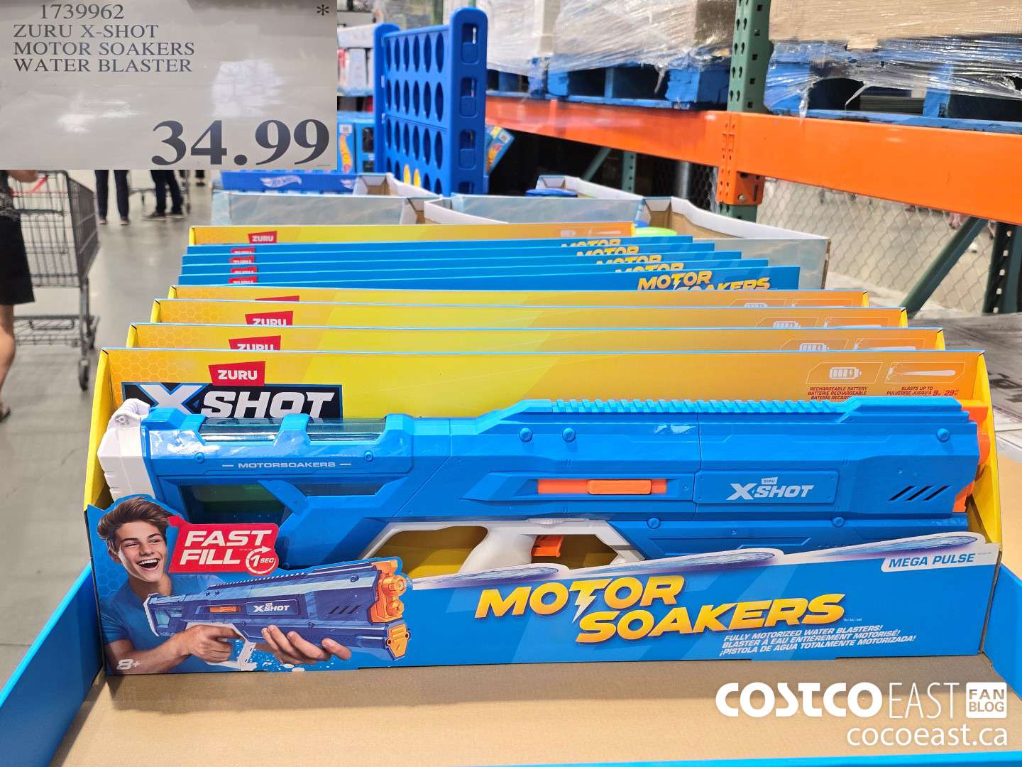 1739962 ZURU X-SHOT MOTOR SOAKERS WATER BLASTER $34.99
