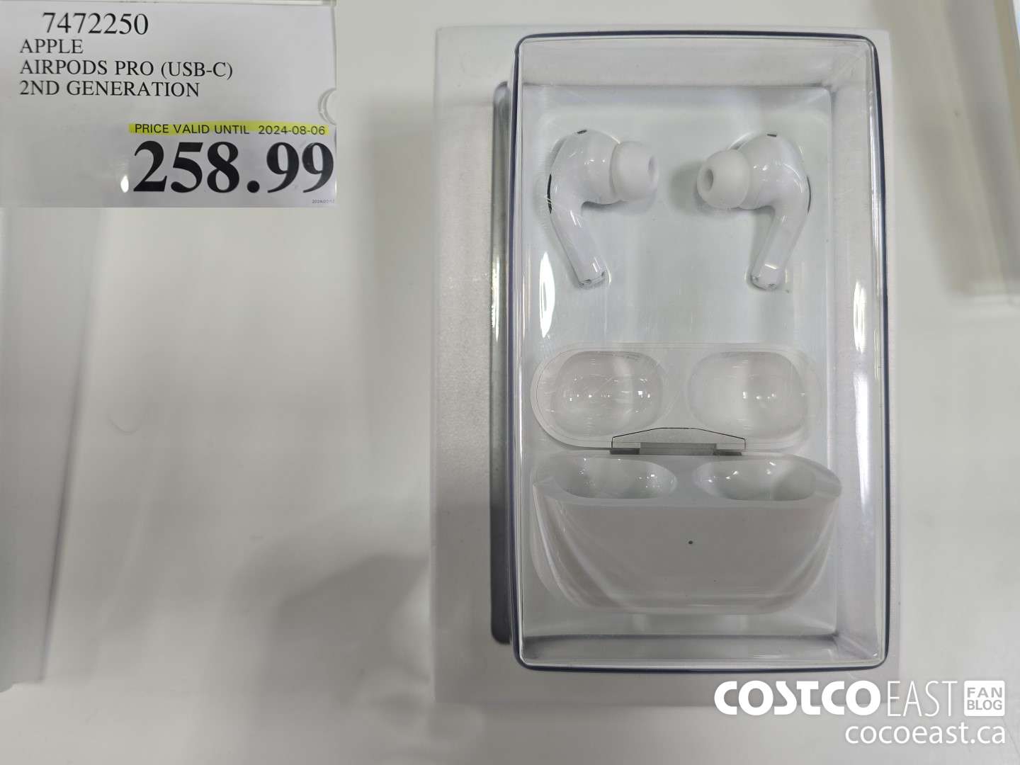 7472250 APPLE AIRPODS PRO (USB-C) 2ND GENERATION $258.99