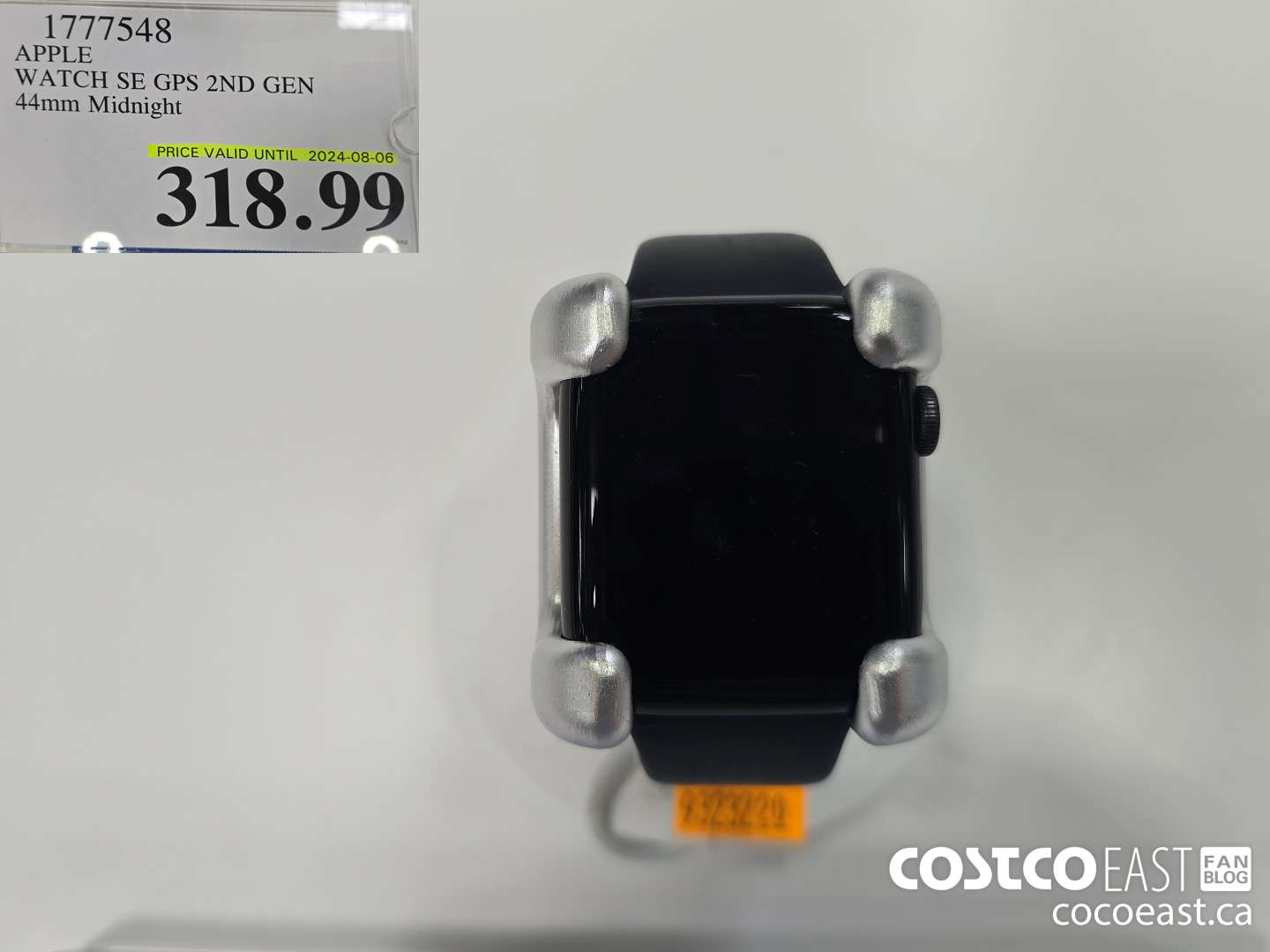 1777548 APPLE WATCH SE GPS 2ND GEN 44mm Midnight $318.99