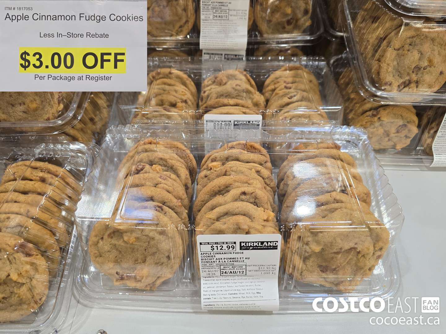 1817053 Apple Cinnamon Fudge Cookies ($3.00 INSTANT SAVINGS)