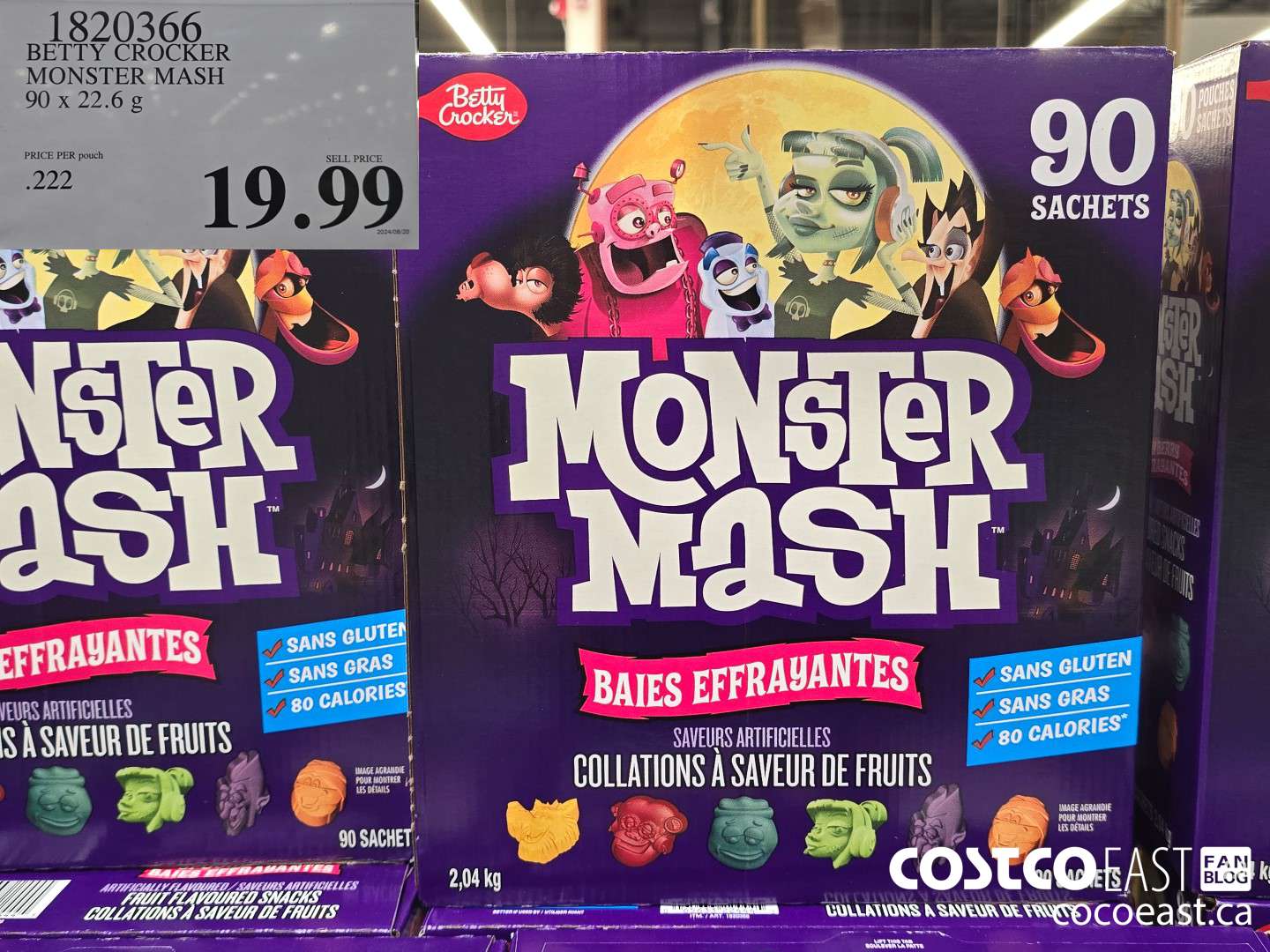 1820366 BETTY CROCKER MONSTER MASH 90 x 22.6 g $19.99
