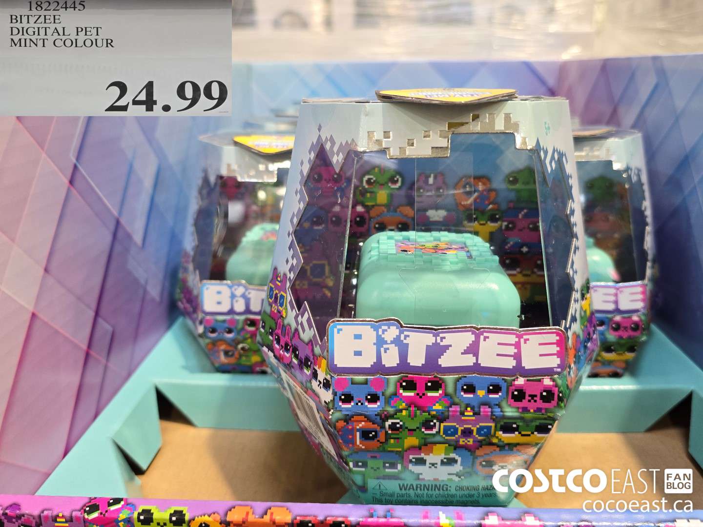 1822445 BITZEE DIGITAL PET MINT COLOUR $24.99