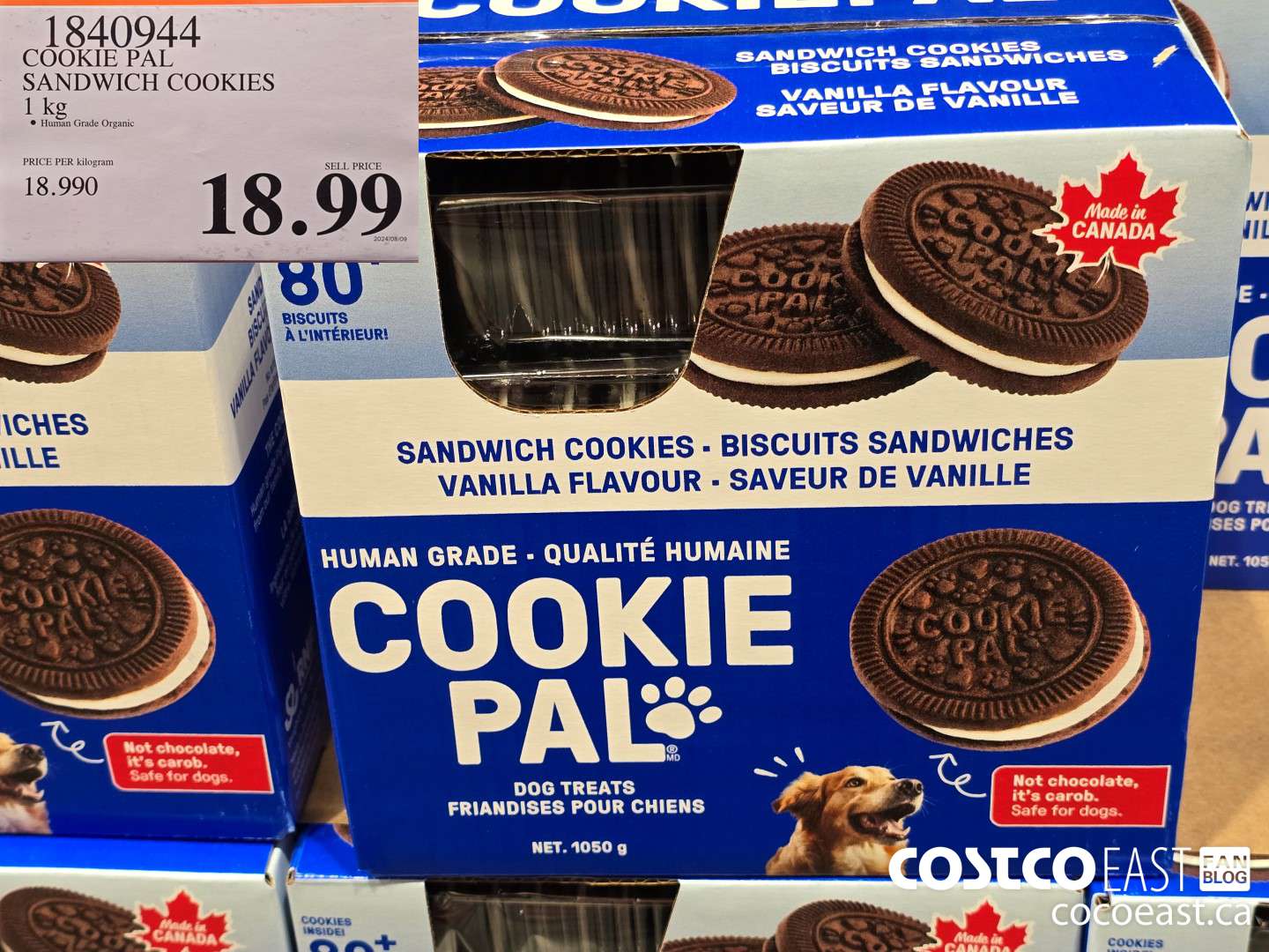 1840944 COOKIE PAL SANDWICH COOKIES 1 kg $18.99