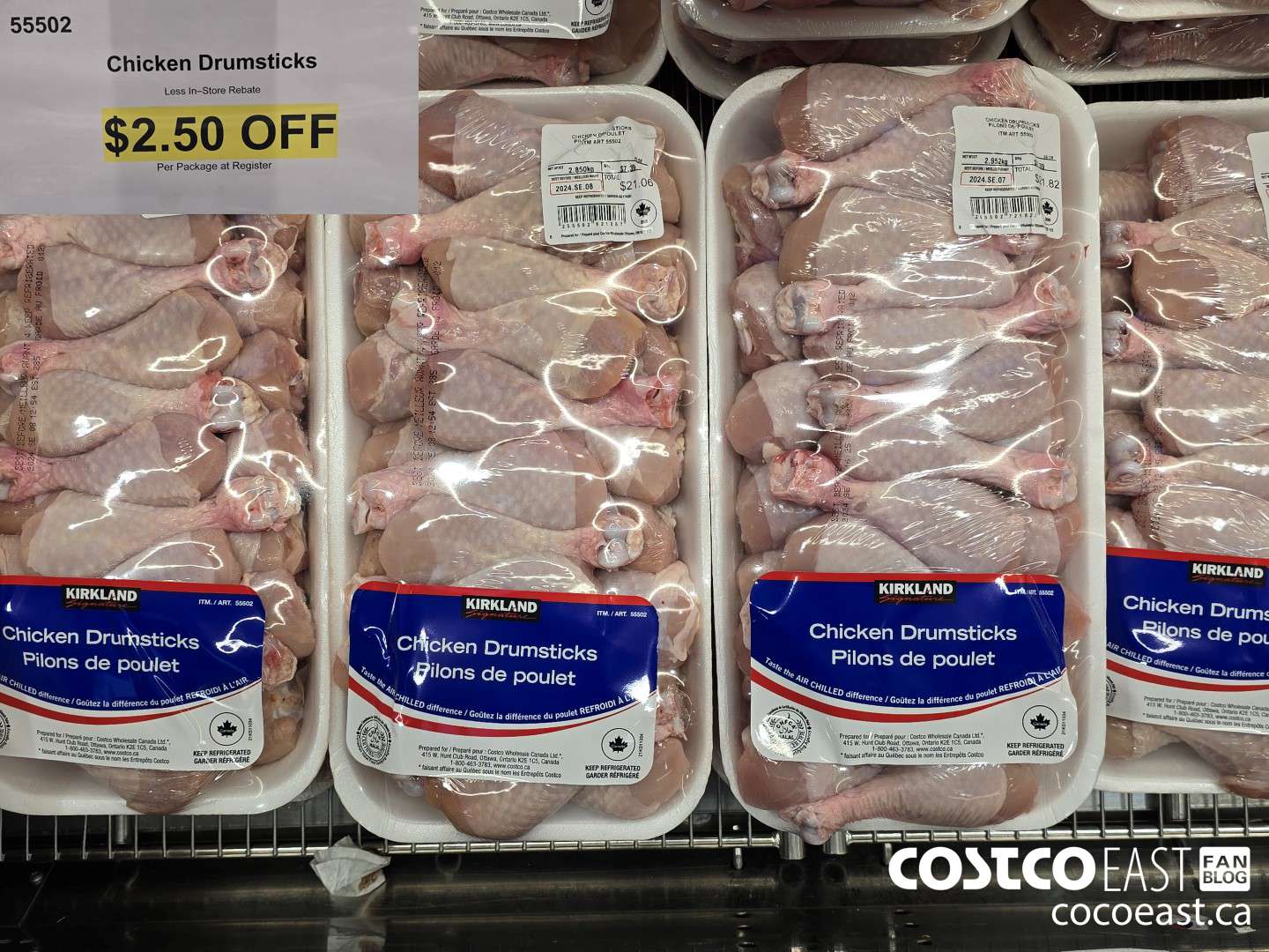 55502 Chicken Drumsticks ($2.50 INSTANT SAVINGS)