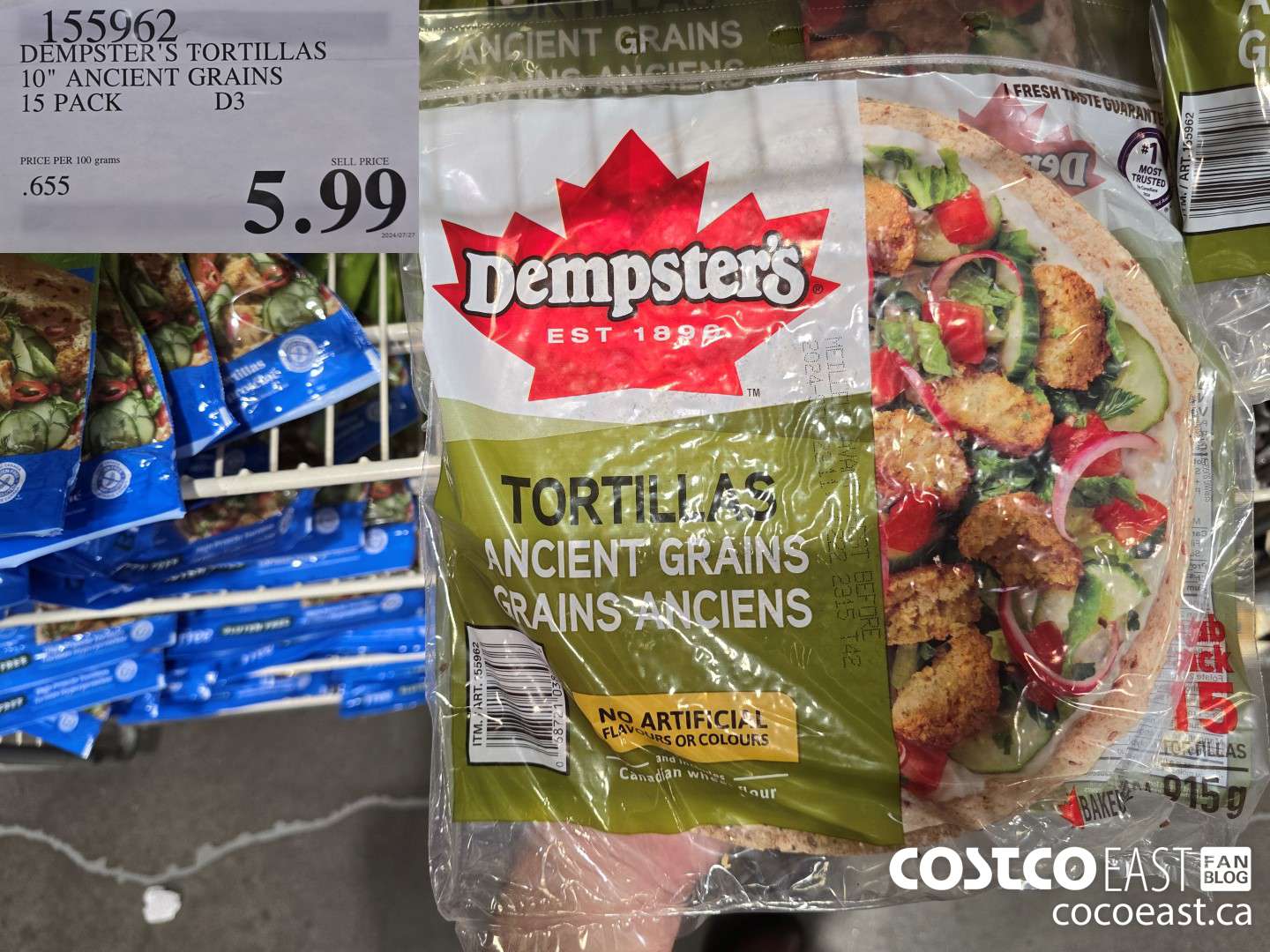 155962 DEMPSTER'S TORTILLAS 10