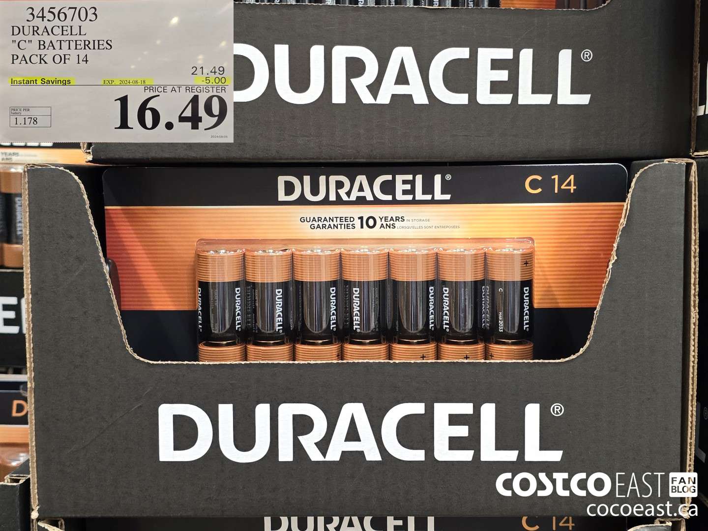 3456703 DURACELL 