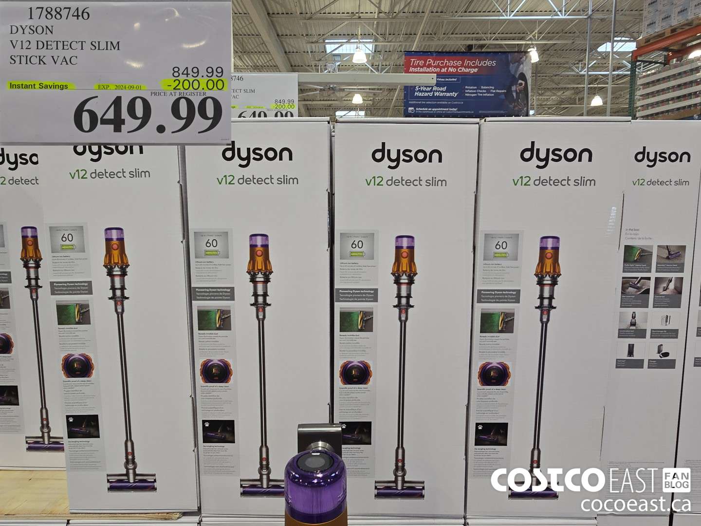 1788746 DYSON V12 DETECT SLIM STICK VAC ($200.00 INSTANT SAVINGS EXPIRES ON 2024-09-01) $649.99