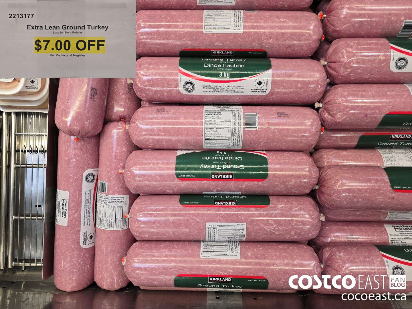 2213177 Extra Lean Ground Turkey ($7.00 INSTANT SAVINGS)