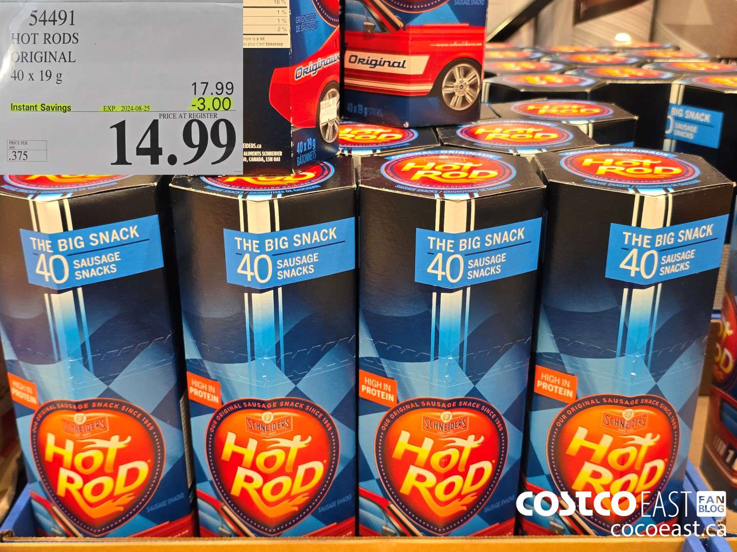 54491 HOT RODS ORIGINAL 40 x 19g ($3.00 INSTANT SAVINGS EXPIRES ON 2024-08-25) $14.99