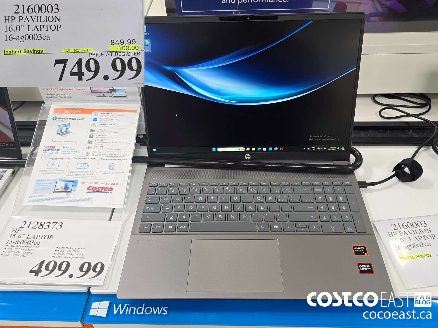 2160003 HP PAVILION 16.0