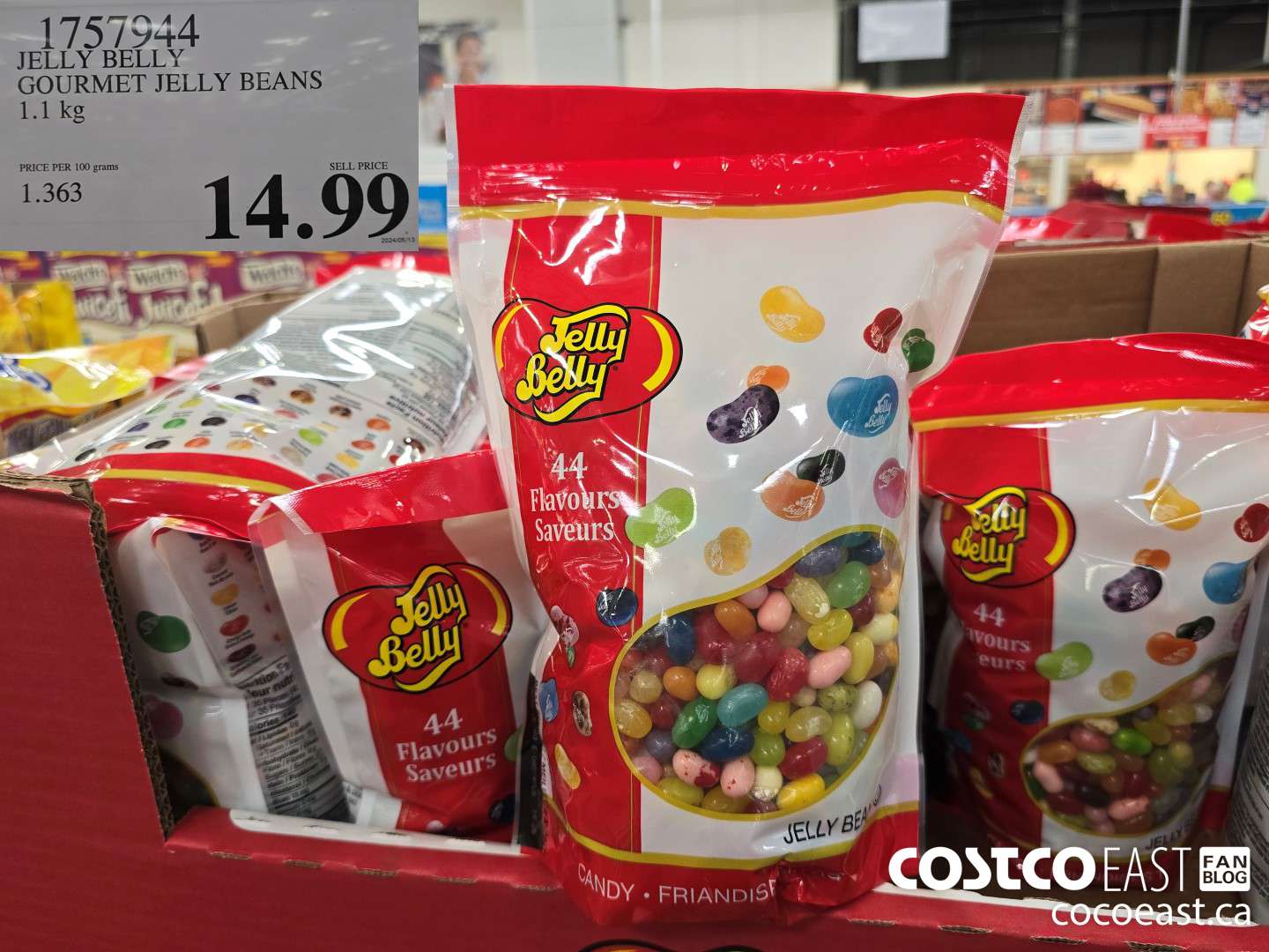 1757944 JELLY BELLY GOURMET JELLY BEANS 1.1 KG $14.99