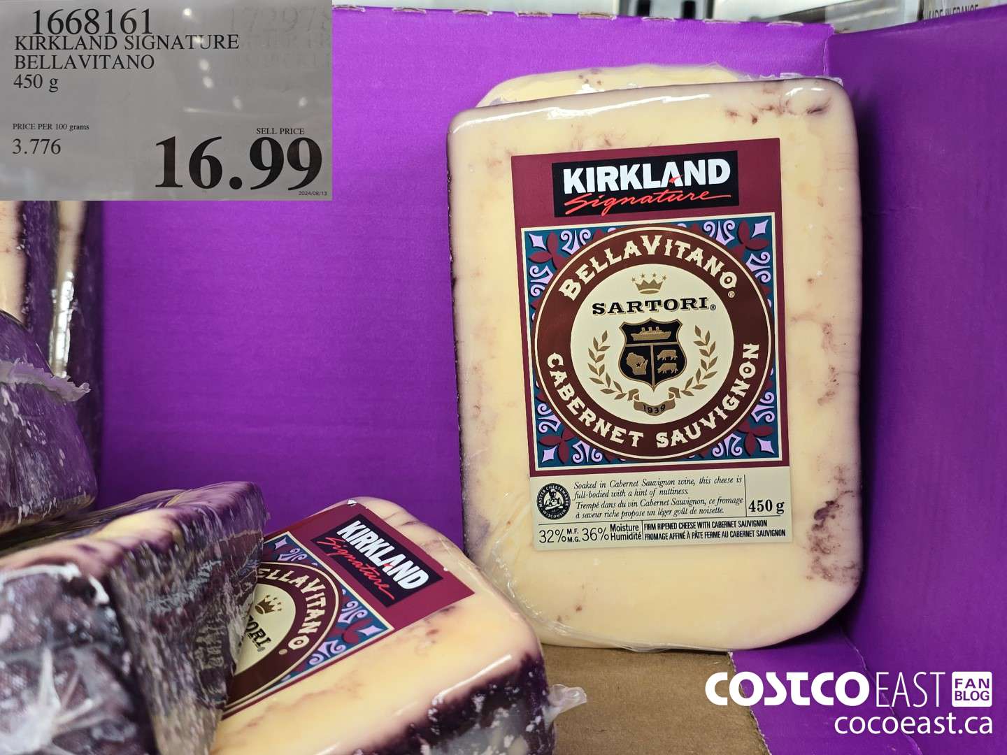 1668161 KIRKLAND SIGNATURE BELLAVITANO 450 g $16.99