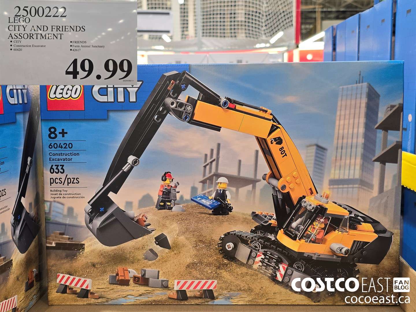 2900222 LEGO CITY AND FRIENDS ASSORTMENT $49.99