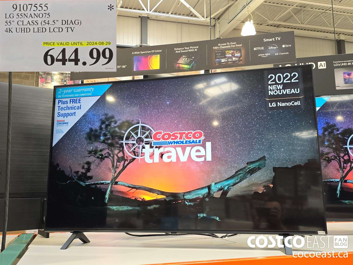 9107555 LG 55NANO75 55