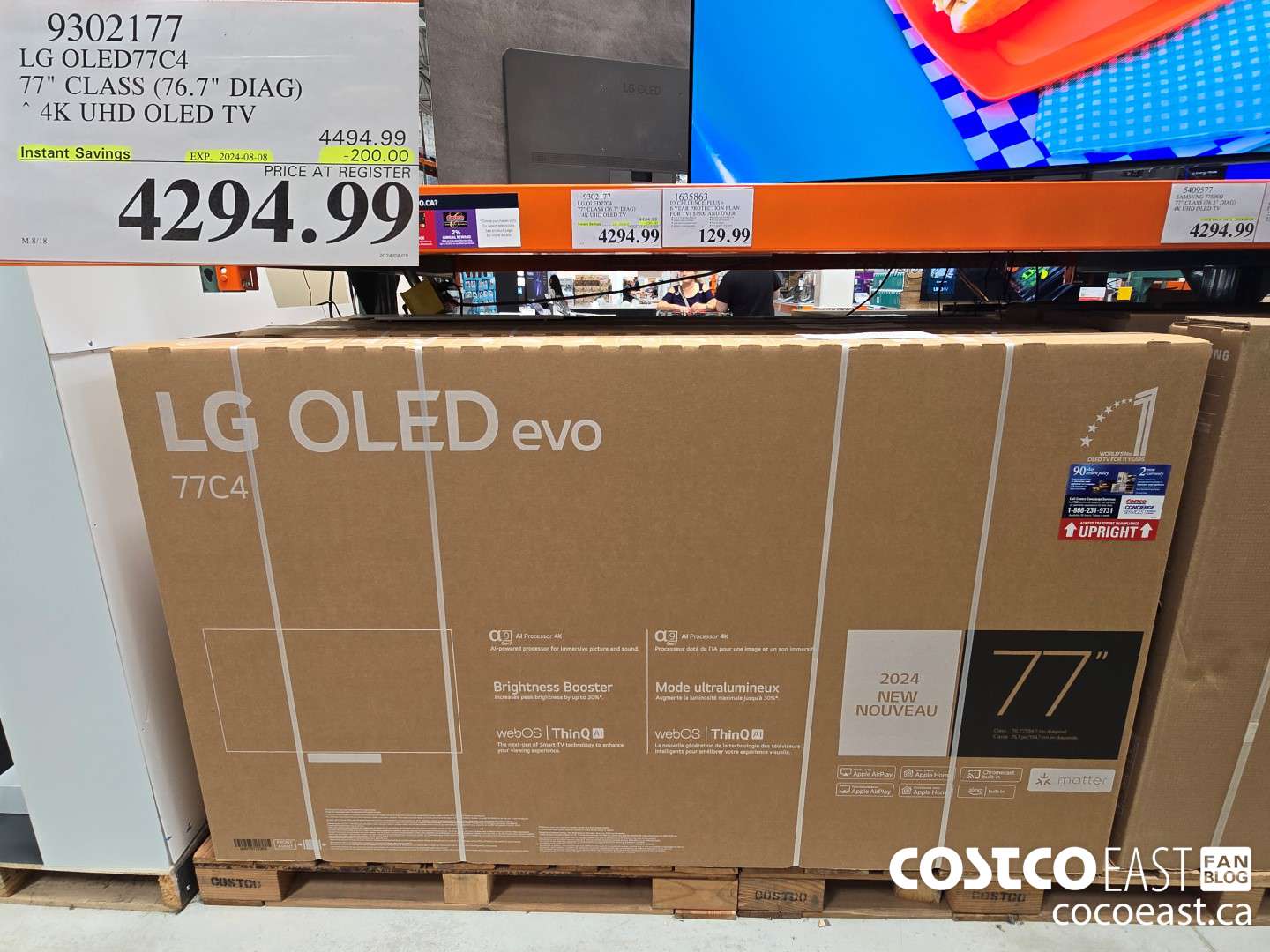 9302177 LG OLED77C4 77