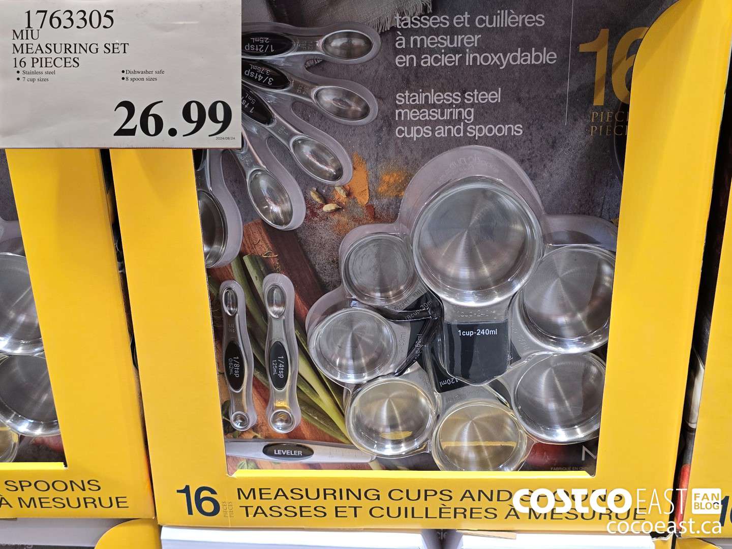 1763305 MIU MEASURING SET 16 PIECES $26.99