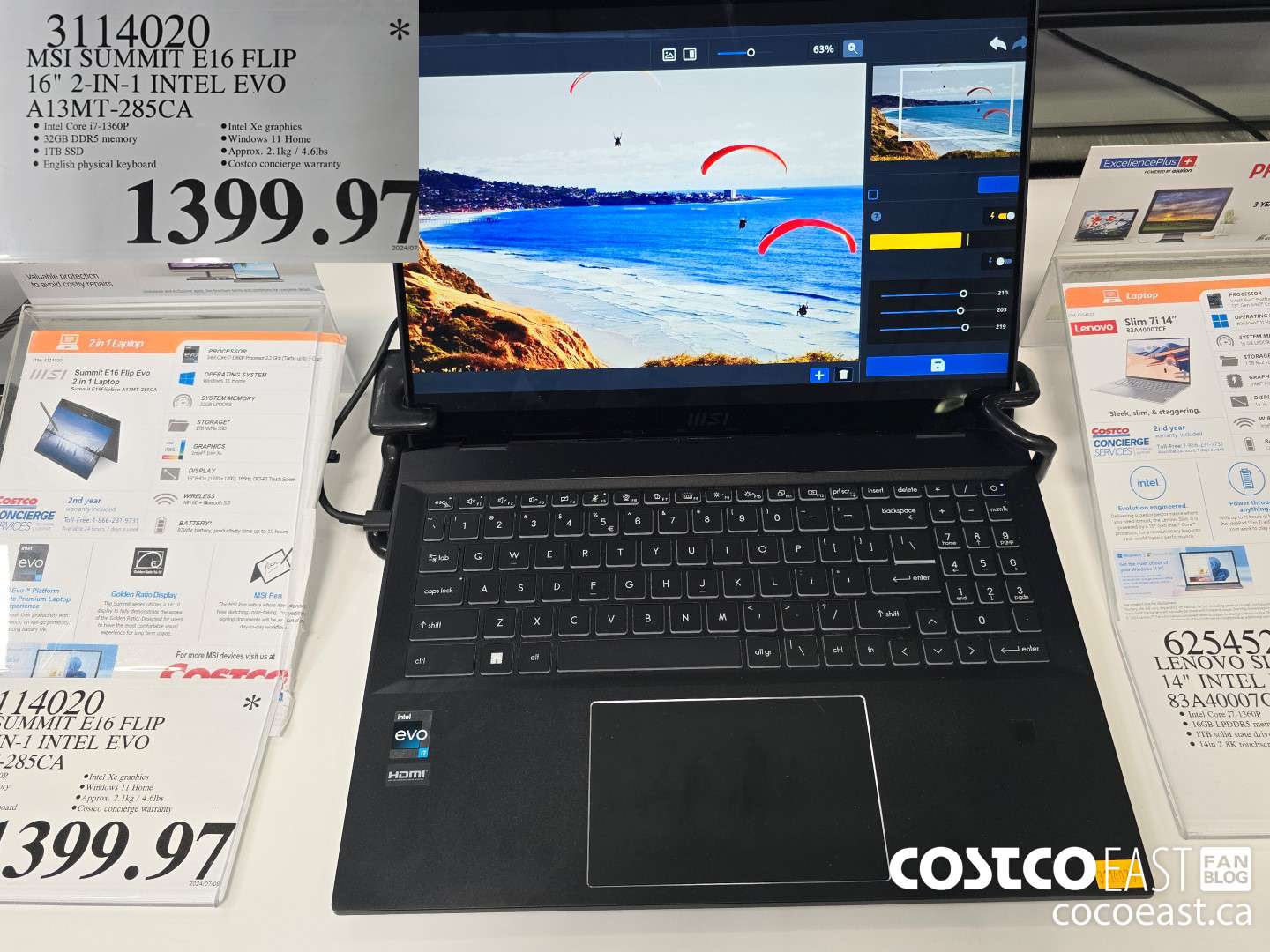 3114020 MSI SUMMIT E16 FLIP 16