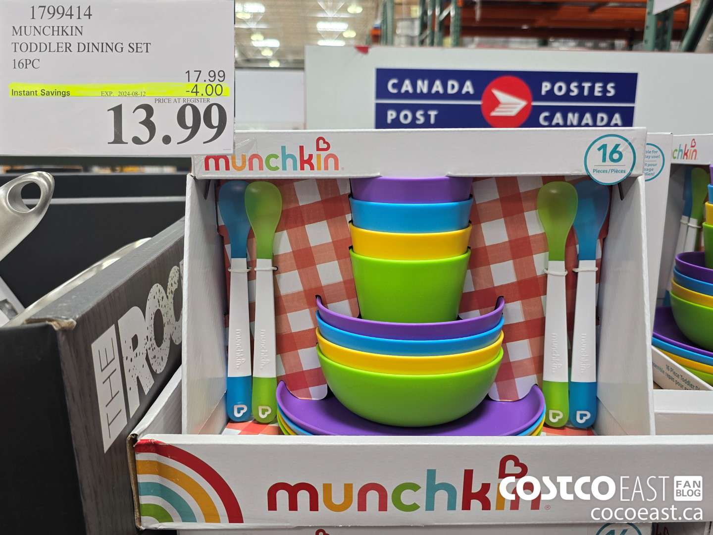 1799414 MUNCHKIN TODDLER DINING SET 16PC ($4.00 INSTANT SAVINGS EXPIRES ON 2024-08-12) $13.99