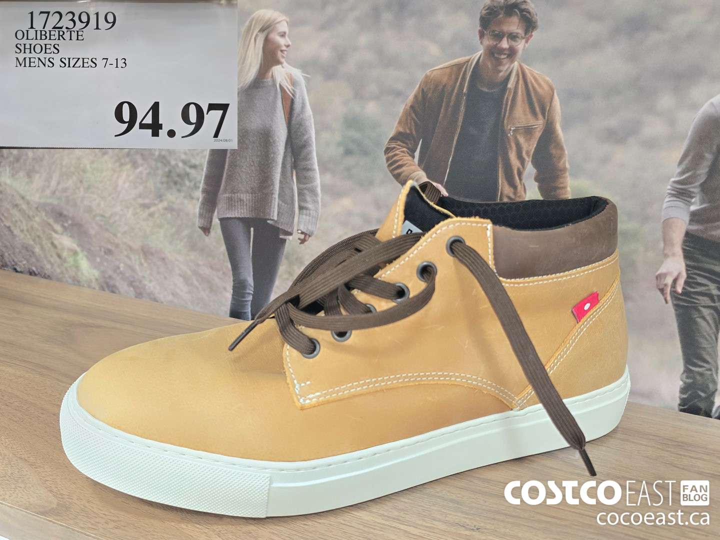 1723919 OLIBERTE SHOES MENS SIZES 7-13 $94.97