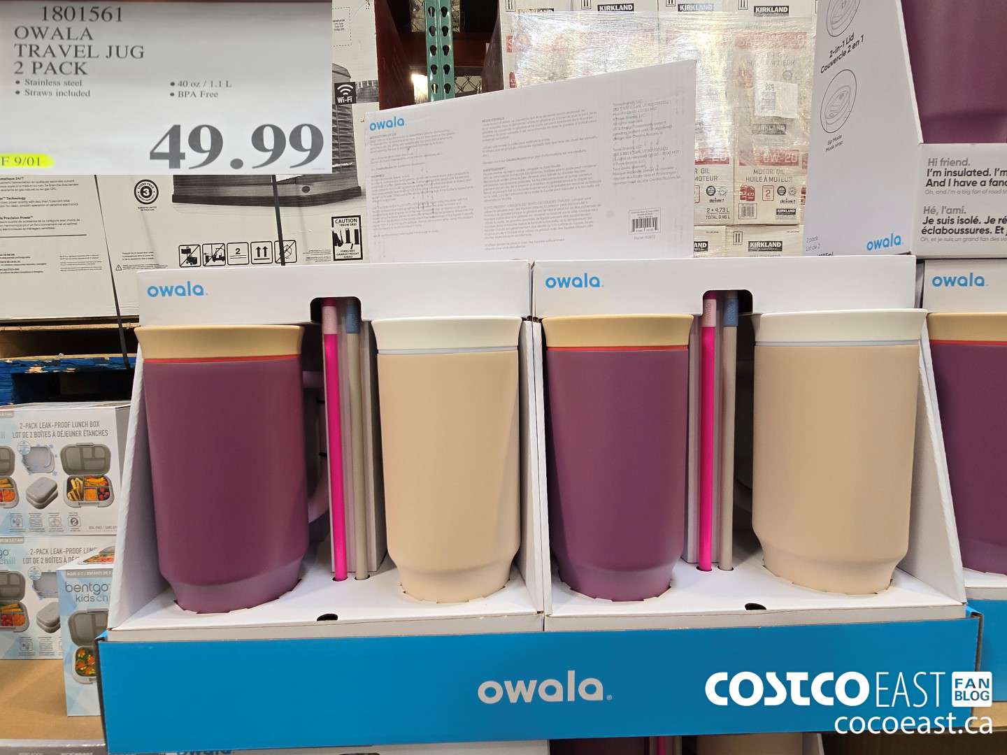 1801561 OWALA TRAVEL JUG 2 PACK $49.99