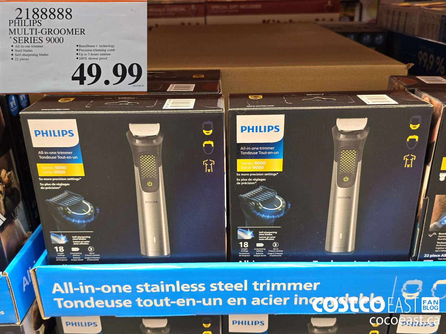 2188888 PHILIPS MULTI-GROOMER “SERIES 9000 $49.99