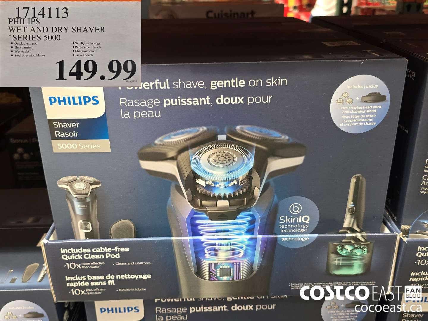 1714113 PHILIPS WET AND DRY SHAVER “SERIES 5000 $149.99