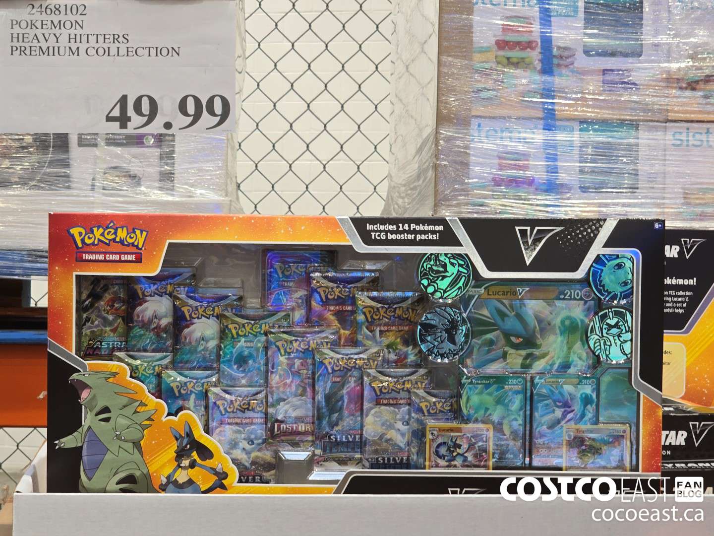 2408102 POKEMON HEAVY HITTERS PREMIUM COLLECTION $49.99