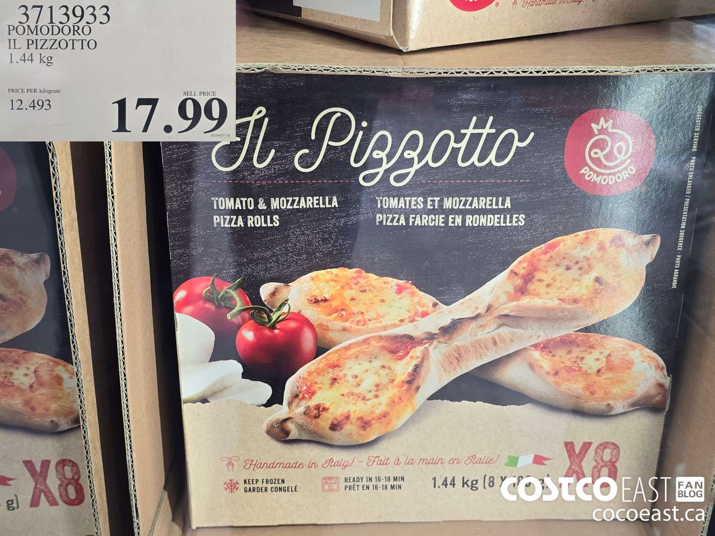 3713933 POMODORO IL PIZZOTTO 1.44 KG $17.99