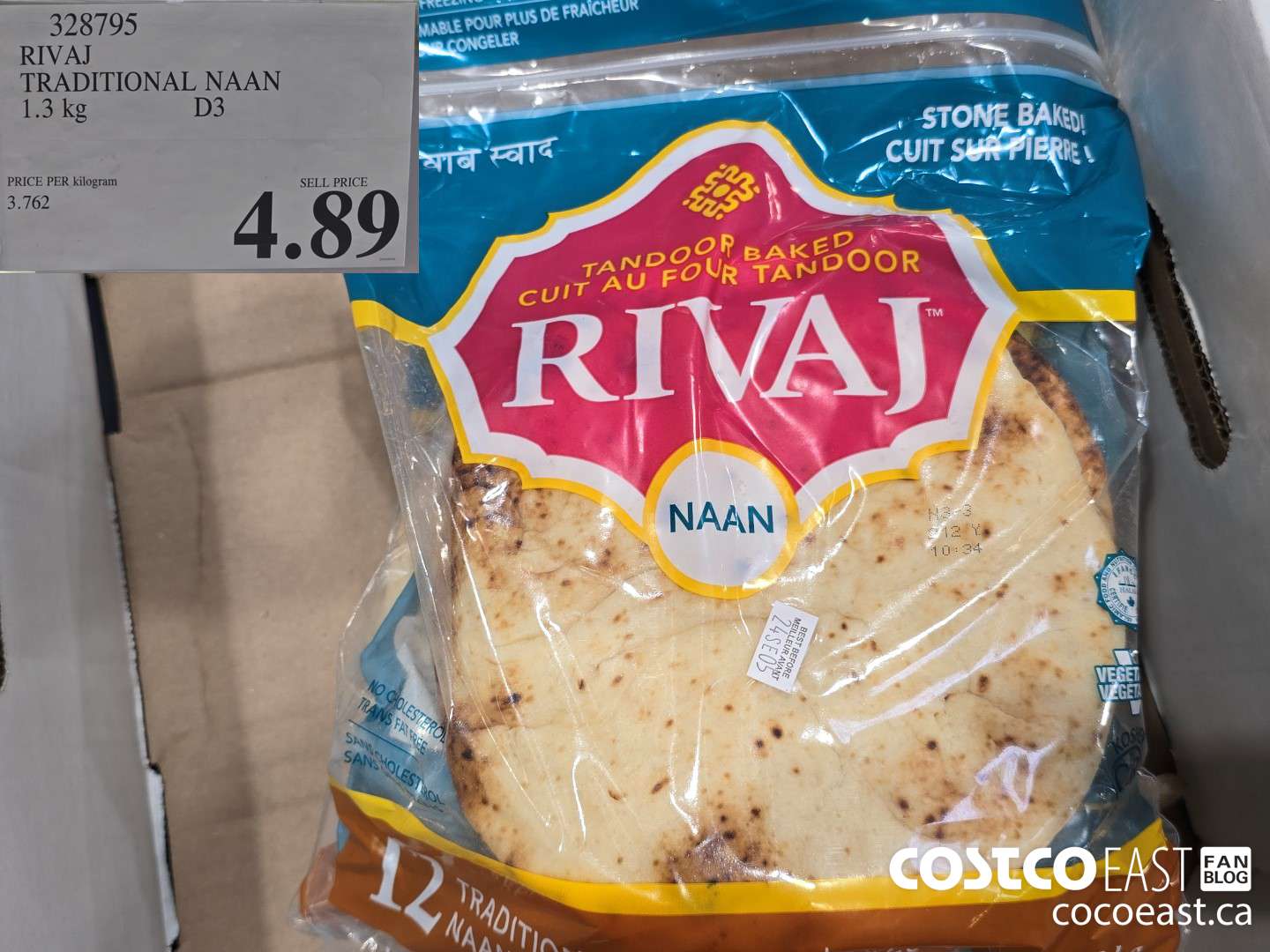 328795 RIVAI TRADITIONAL NAAN 1.3 KG $4.89