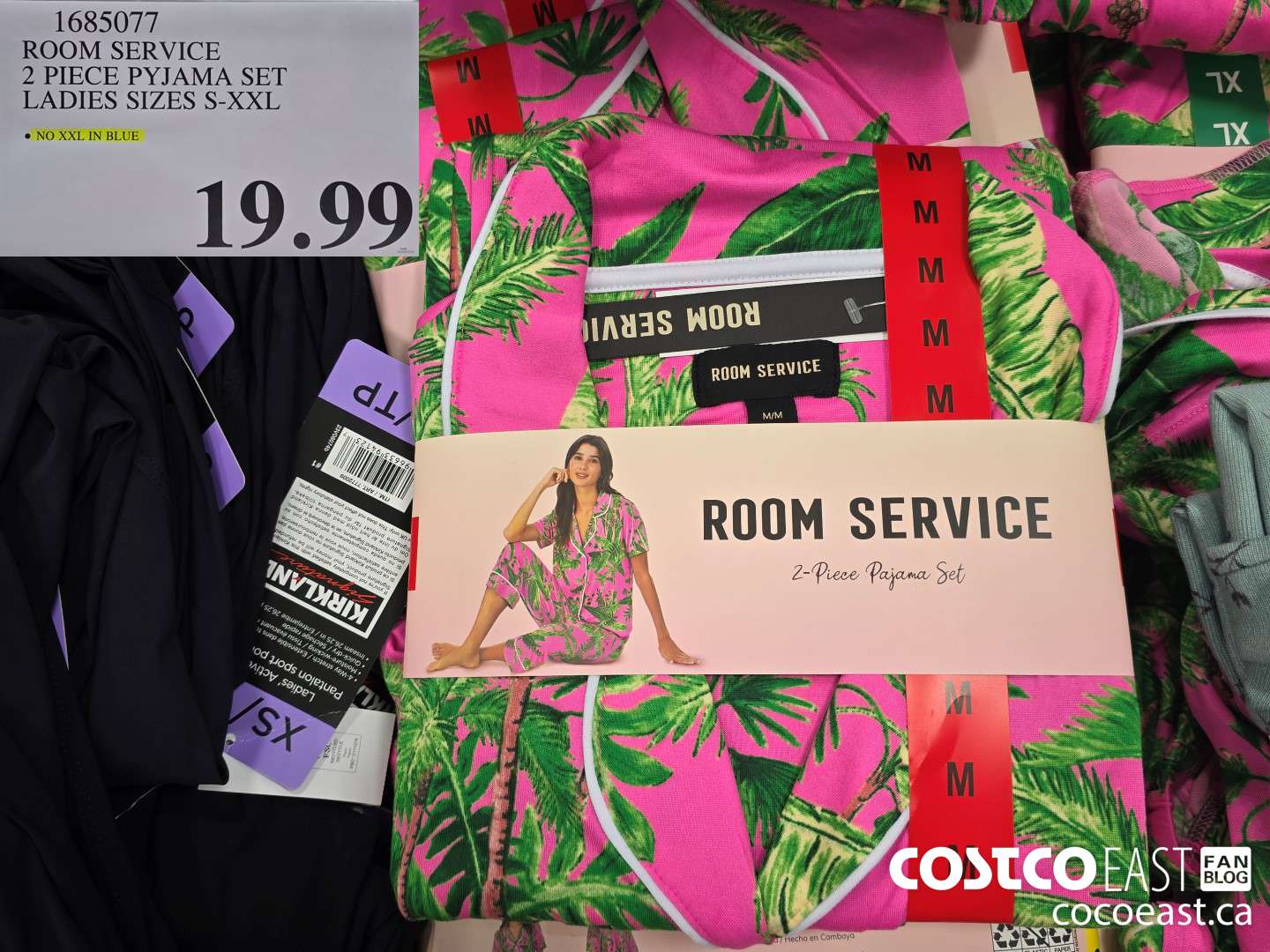 1685077 ROOM SERVICE 2 PIECE PYJAMA SET LADIES SIZES S-XXL $19.99