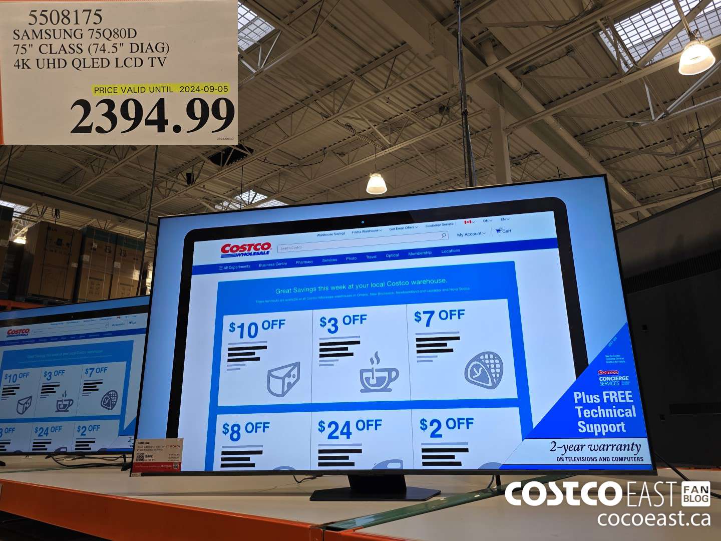 5508175 SAMSUNG 75Q80D 75