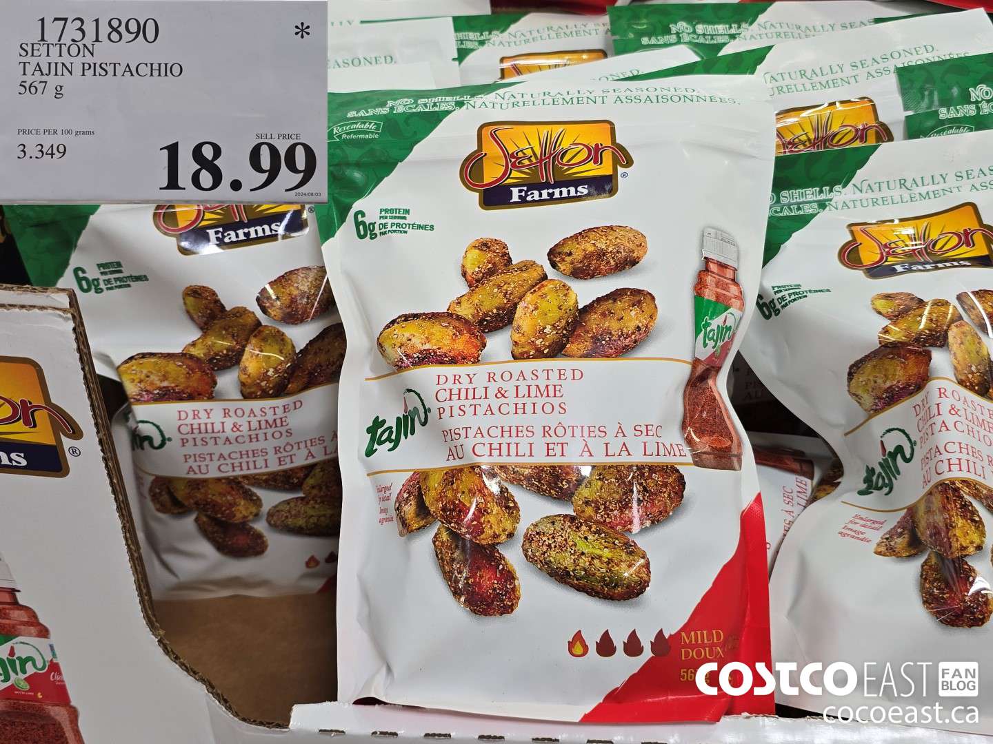 1731890 SETTON TAJIN PISTACHIO 576 g $18.99